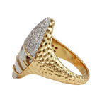 Phillips House Apogee Ring in 14KT Yellow Gold Diamond and Citrine Ring