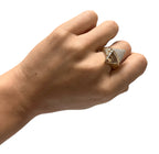 Phillips House Apogee Ring in 14KT Yellow Gold Diamond and Citrine Ring