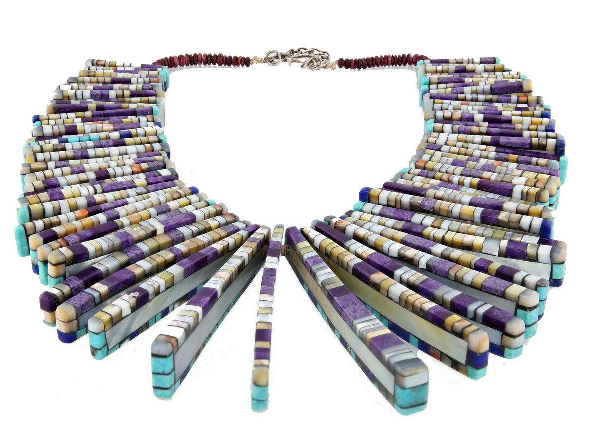 Charlene Reano, Santo & San Felipe Pueblo Native American Turquoise Necklace