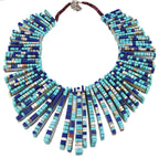 Charlene Reano, Santo & San Felipe Pueblo Native American Turquoise Necklace