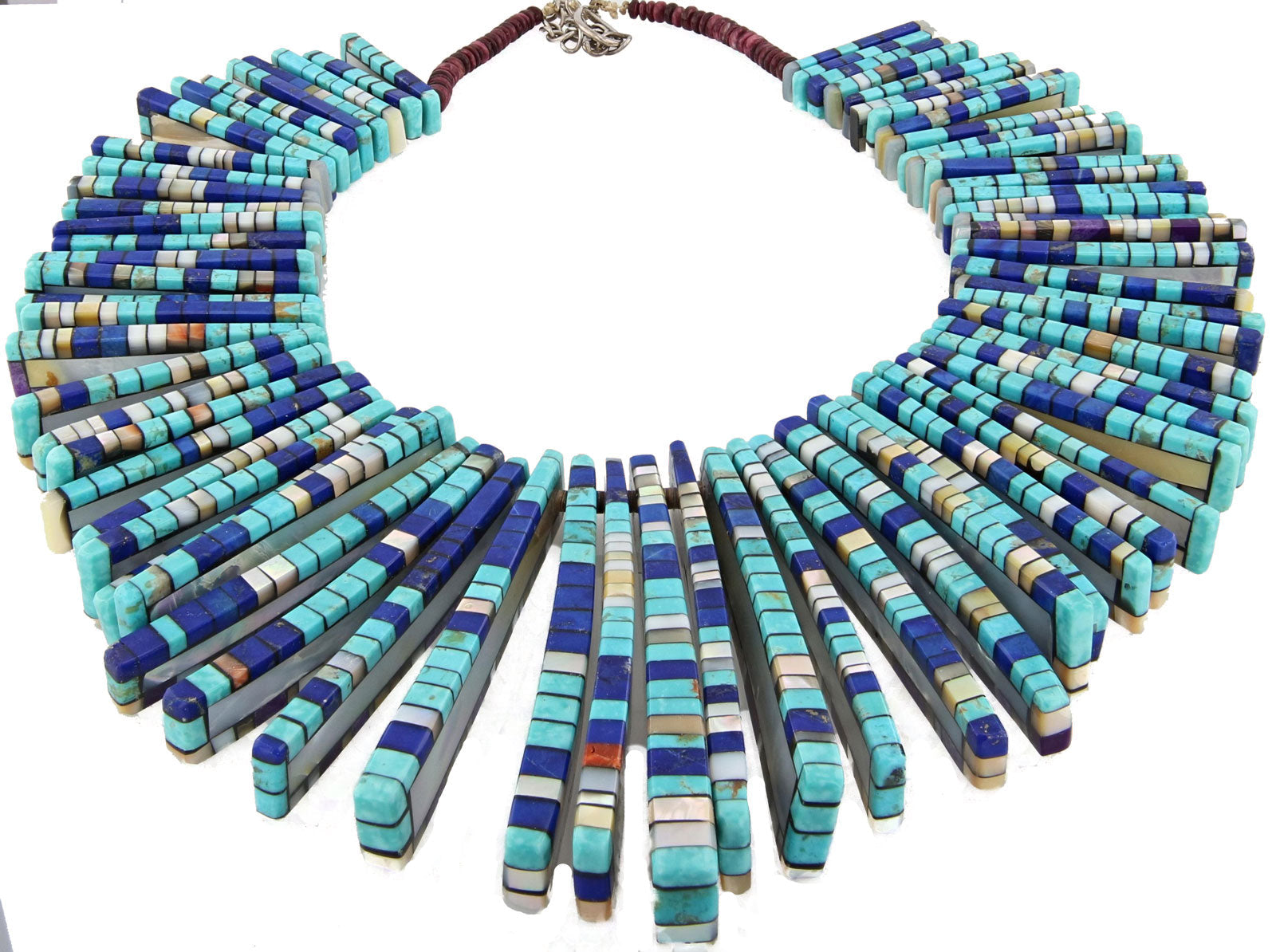 Charlene Reano, Santo & San Felipe Pueblo Native American Turquoise Necklace