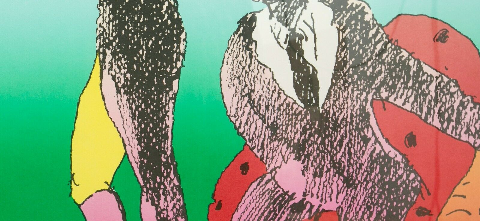 Peter Max Across the Room Lithograph 1982 A/P