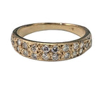 10KT Yellow Gold 0.25ctw Diamond Ring