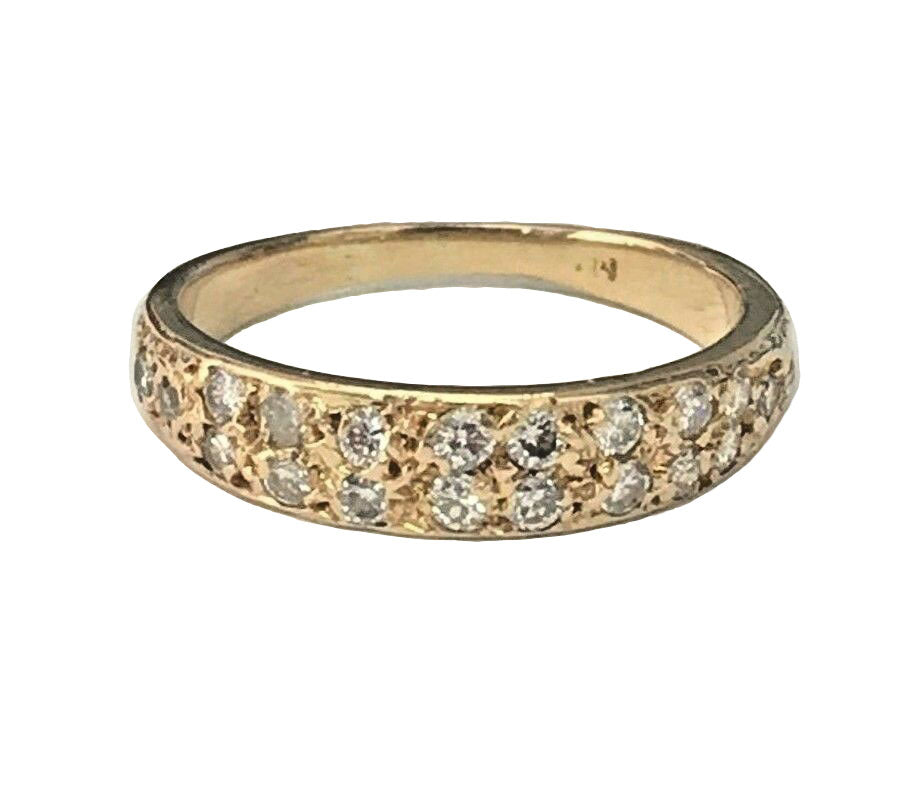 10KT Yellow Gold 0.25ctw Diamond Ring