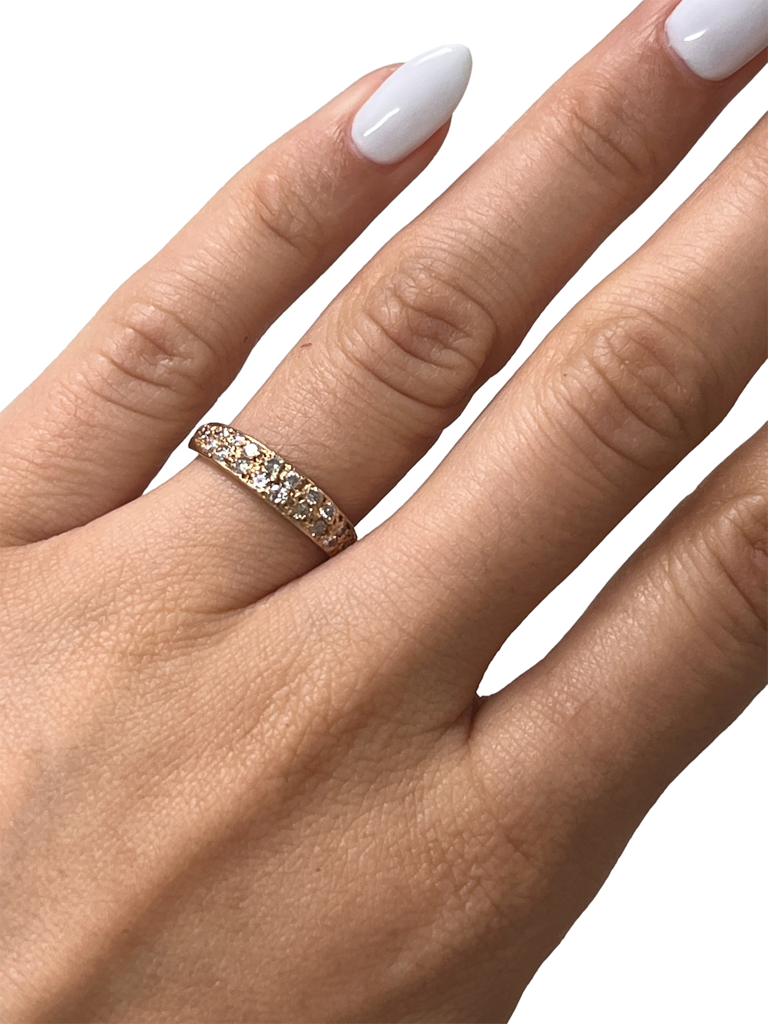 10KT Yellow Gold 0.25ctw Diamond Ring