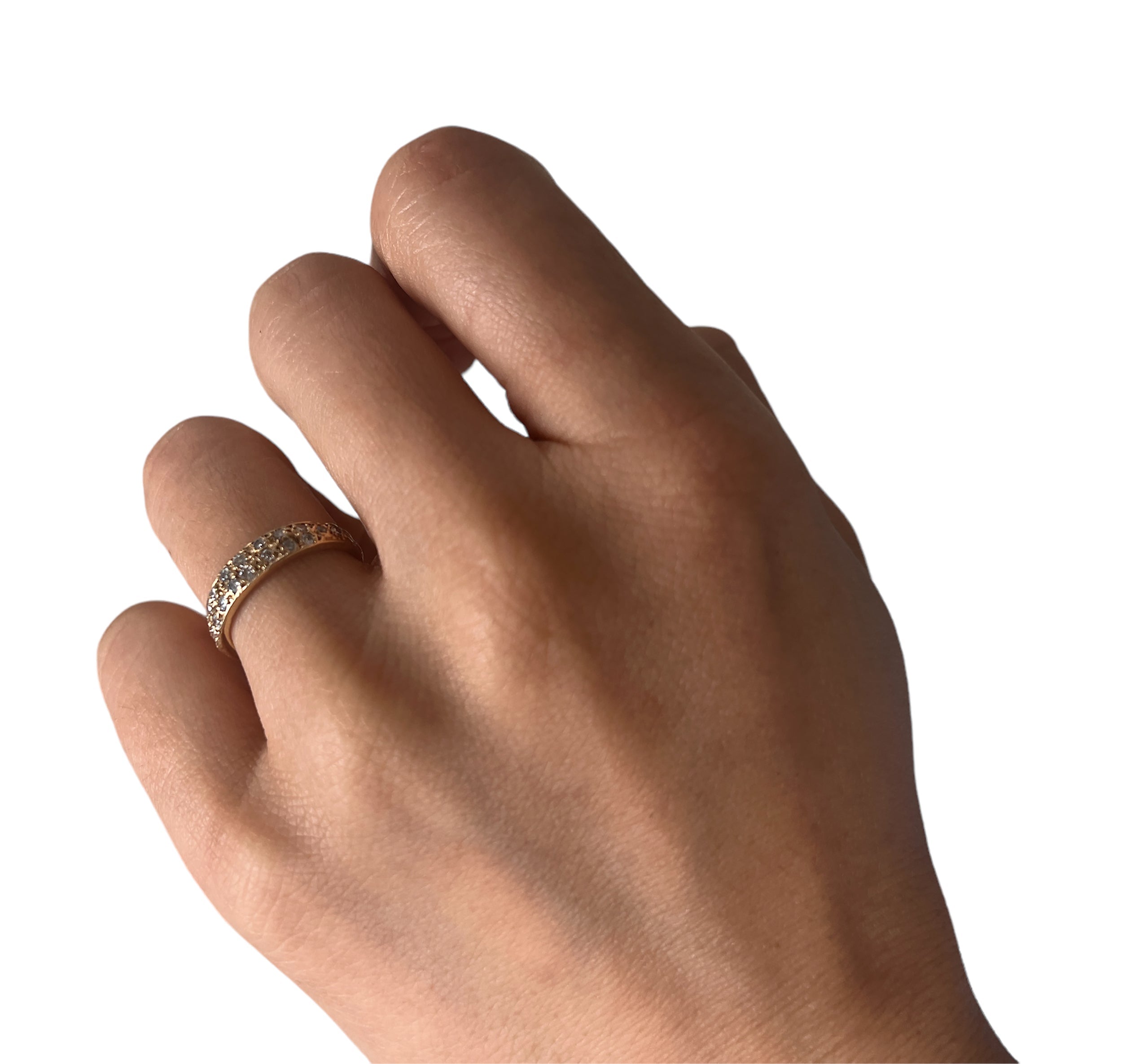 10KT Yellow Gold 0.25ctw Diamond Ring