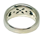 14kt White Gold Sapphire & Diamond Ring