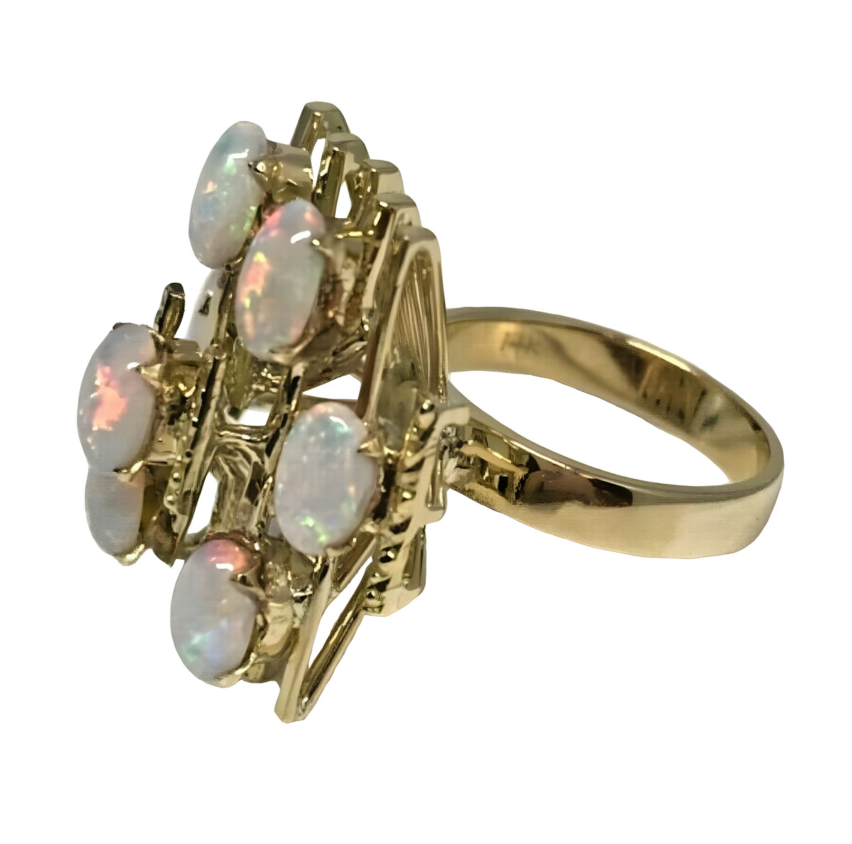 14kt Yellow Gold 1.50ctw Opal Ring