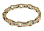 18KT Yellow/White Gold 1.40ctw Diamond Bracelet
