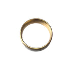 Platinum and 18kt Yellow Gold Men's Wedding Band