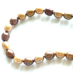 Honora 925 Chocolate Mocha and Champagne Freshwater Pearl Graduated Necklace 18