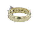 18KT Yellow Gold 1.00ctw Diamond Engagement Ring Size 6.5