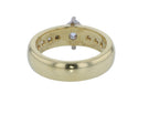 18KT Yellow Gold 1.00ctw Diamond Engagement Ring Size 6.5