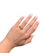 18KT Yellow Gold 1.00ctw Diamond Engagement Ring Size 6.5