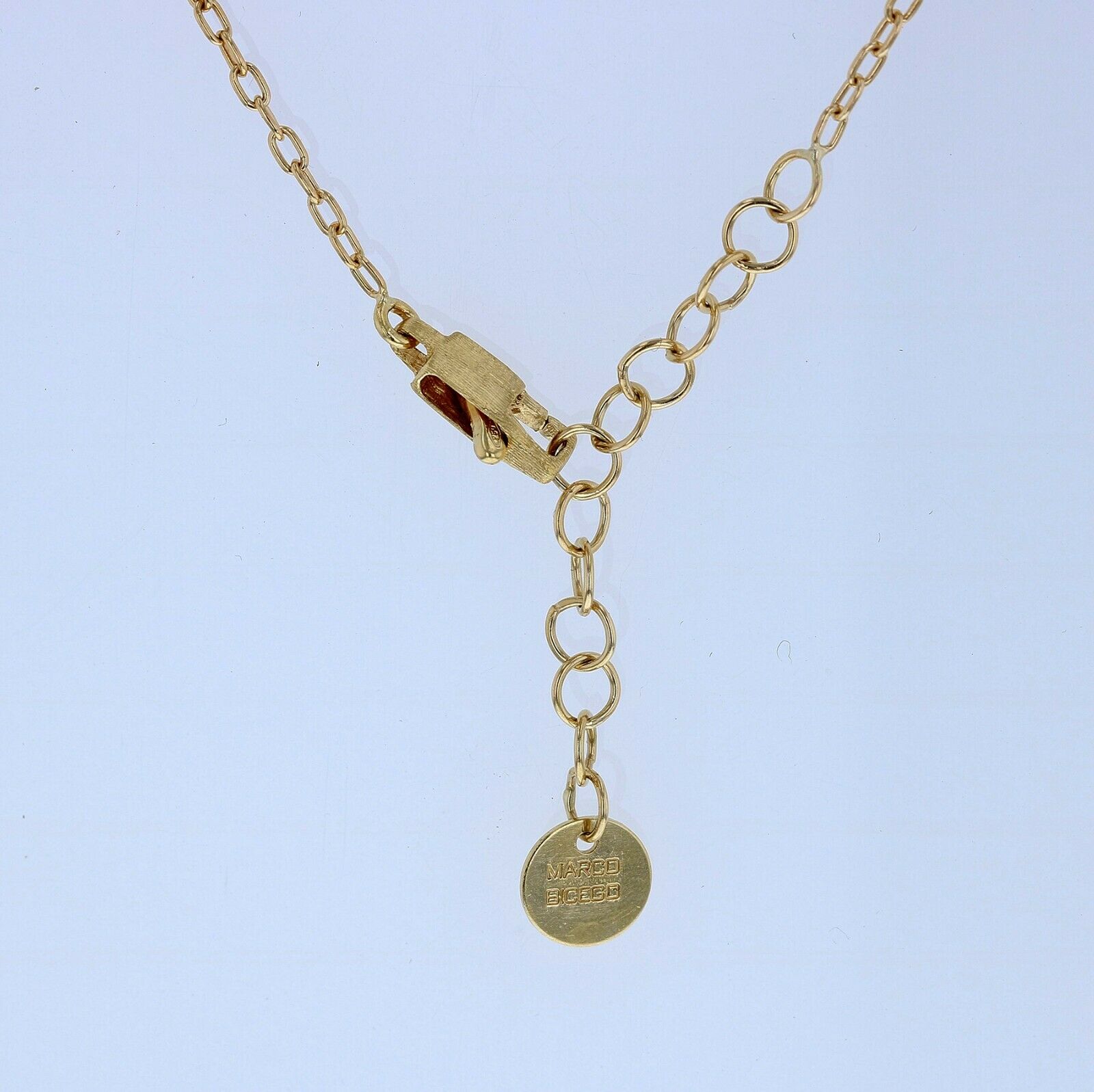 Marco Bicego 18kt White & Yellow Gold Jaipur Collection Diamond Necklace