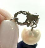 Vintage Freshwater Pearl with Blue Stones Bracelet