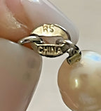 Vintage Freshwater Pearl with Purple Stones Bracelet