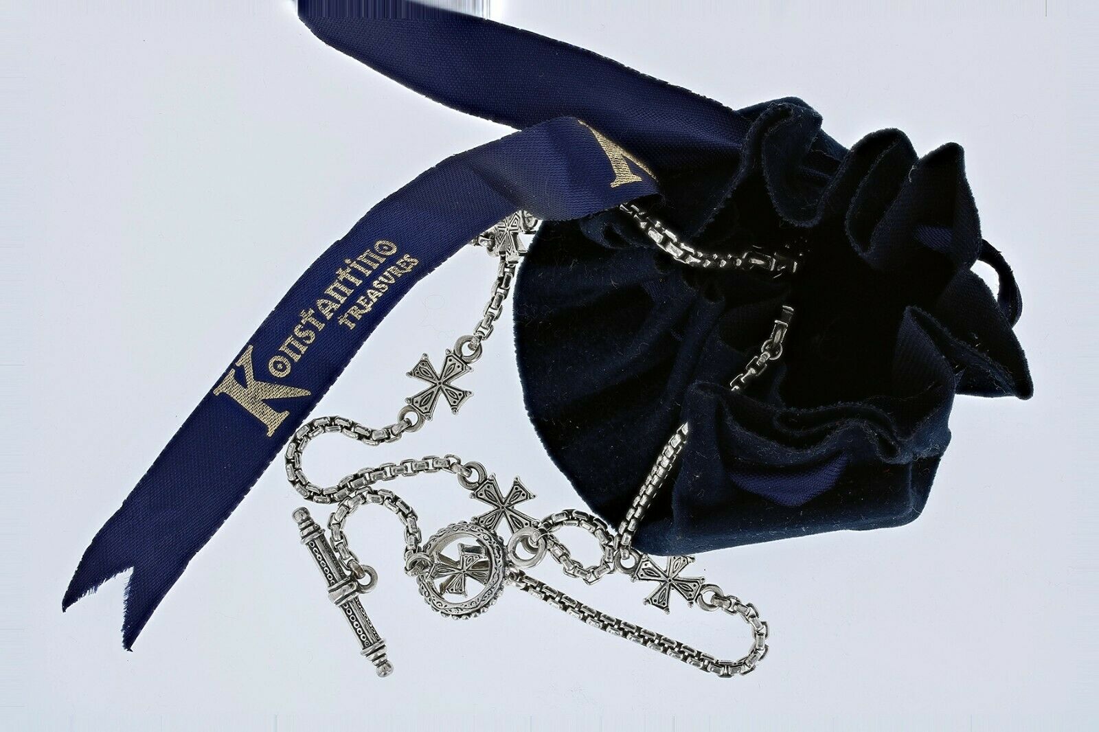 Konstantino Sterling Silver and 18kt (750) 20