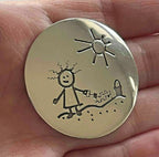 Monique Mag Sterling Silver Brooch or Pendant