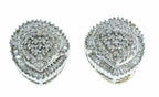 14kt White & Yellow Gold 2.00ctw Diamond Earrings