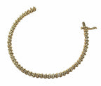 14KT Yellow Gold and 0.31ctw Diamond Tennis Bracelet