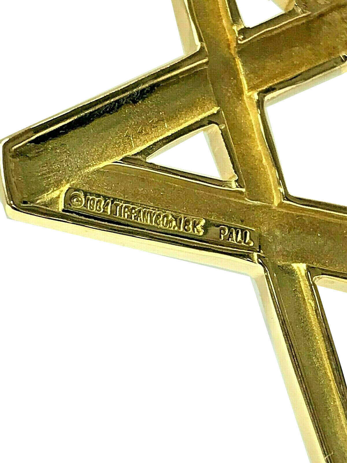 Tiffany & Co. 18k yellow Gold Paloma Picasso Star Pin/Pendant