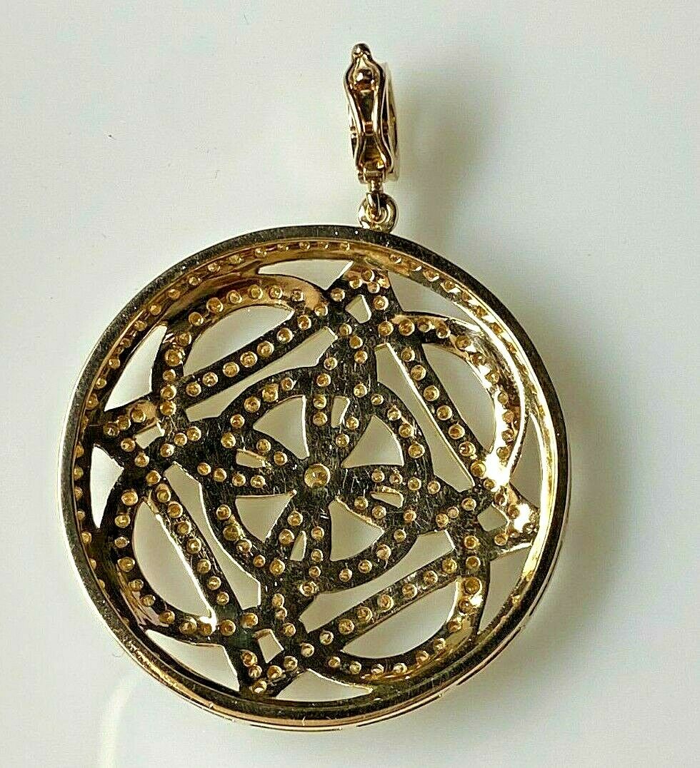 18kt Rose Gold 1.40ctw Diamond Pendant