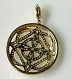 18kt Rose Gold 1.40ctw Diamond Pendant