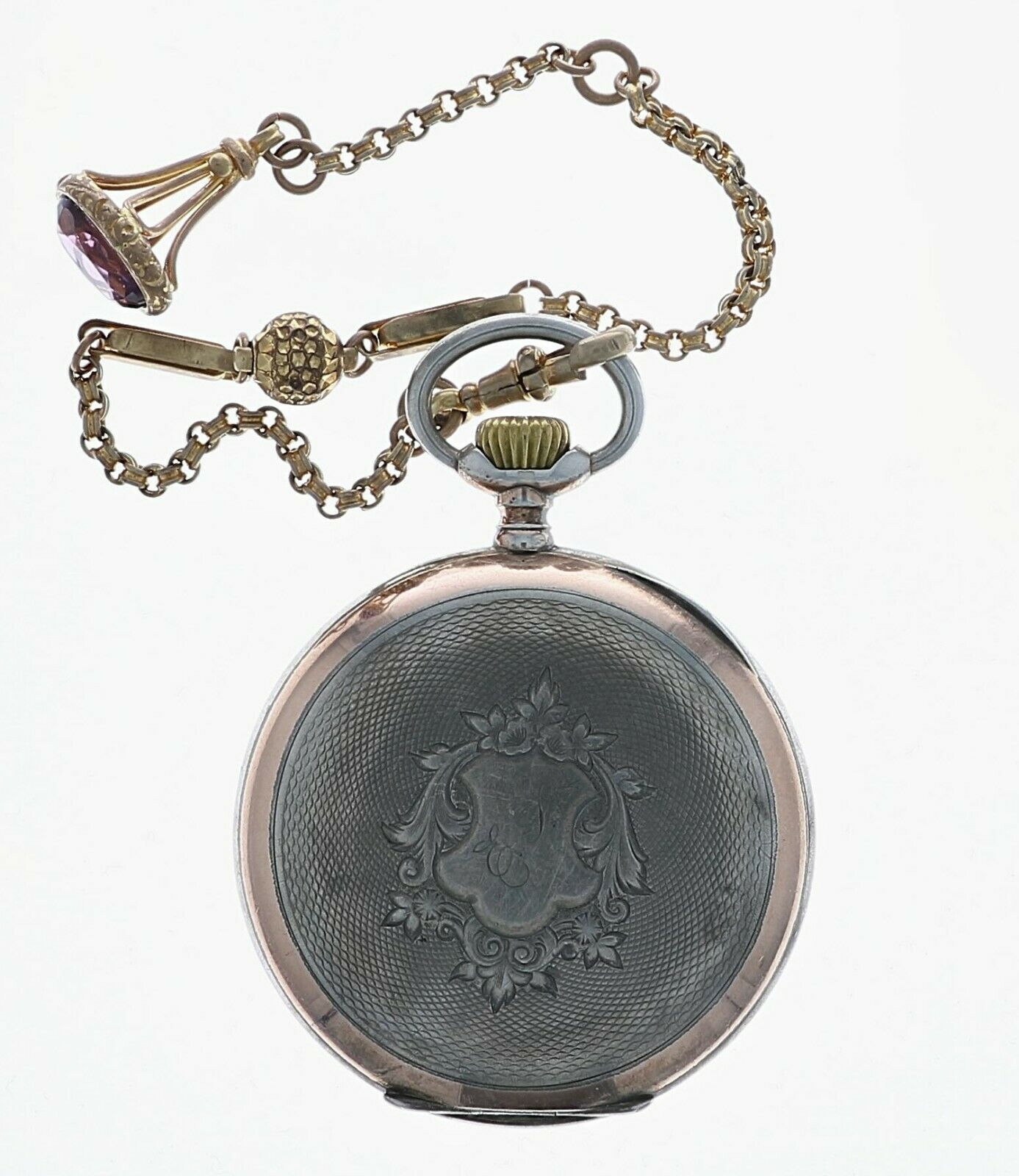 Omega Grand Prix 1900 18 Ligne Pocket Watch Case 0.800 Silver