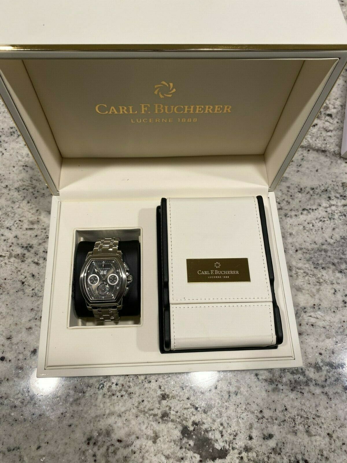 Carl Bucherer Men's Patravi T-Graph Stainless Steel Watch