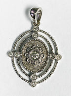 18kt White Gold 0.14ctw Diamond Pendant