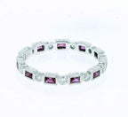 18kt White Gold Tourmaline & Diamond Ring