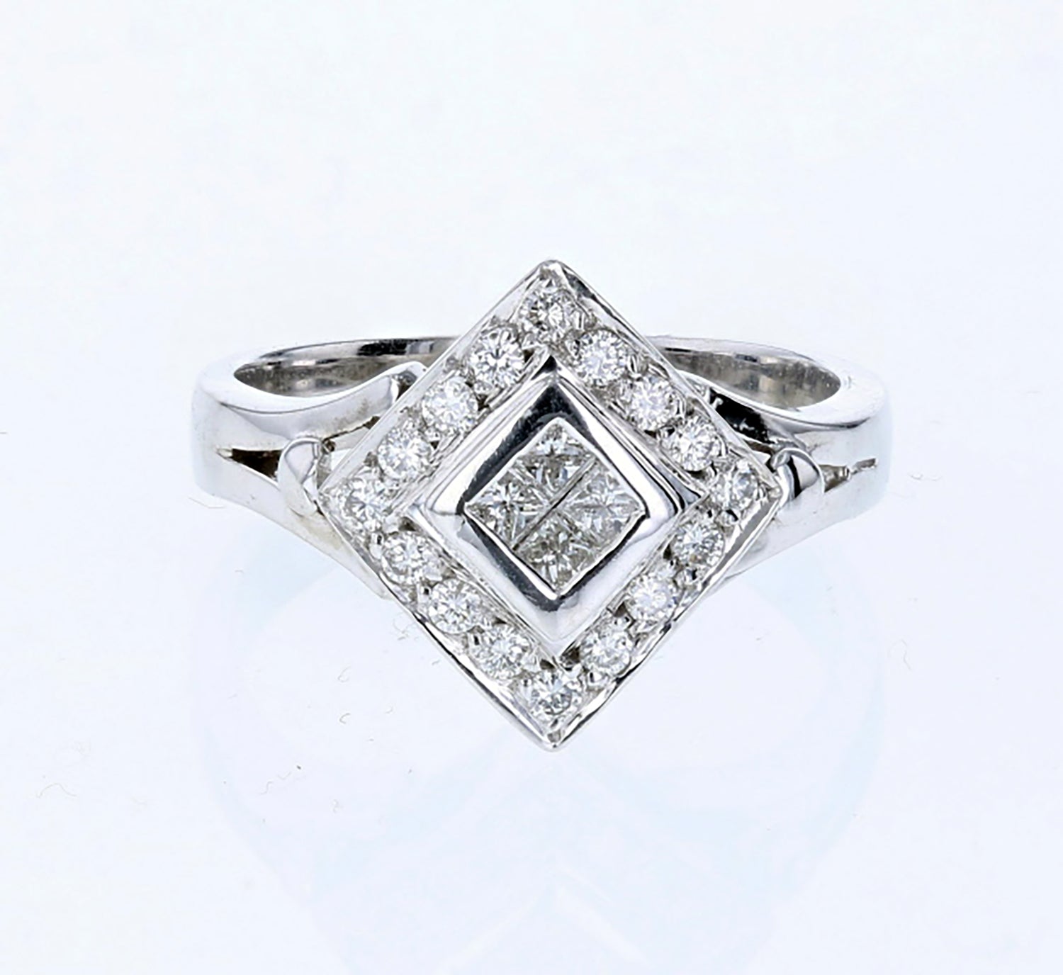 14kt White Gold 0.30ctw Diamond Ring