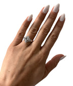 14kt White Gold 0.30ctw Diamond Ring