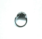 14kt White Gold Art Deco Diamond Ring Size 6