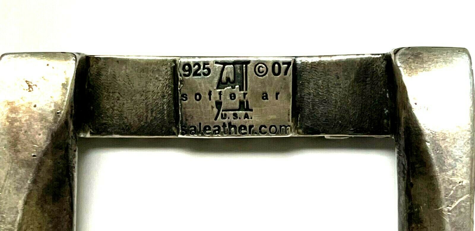 Designer Ari Soffer Methadone E.C. Union Belt Buckle Unisex