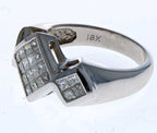 18KT White Gold 1.00ctw Diamond Ring