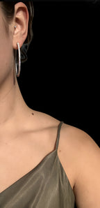 10kt/14kt Diamond Cross Pendant and Rope Chain