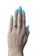 14K White Gold 1.77ctw Diamond Engagement Ring Set