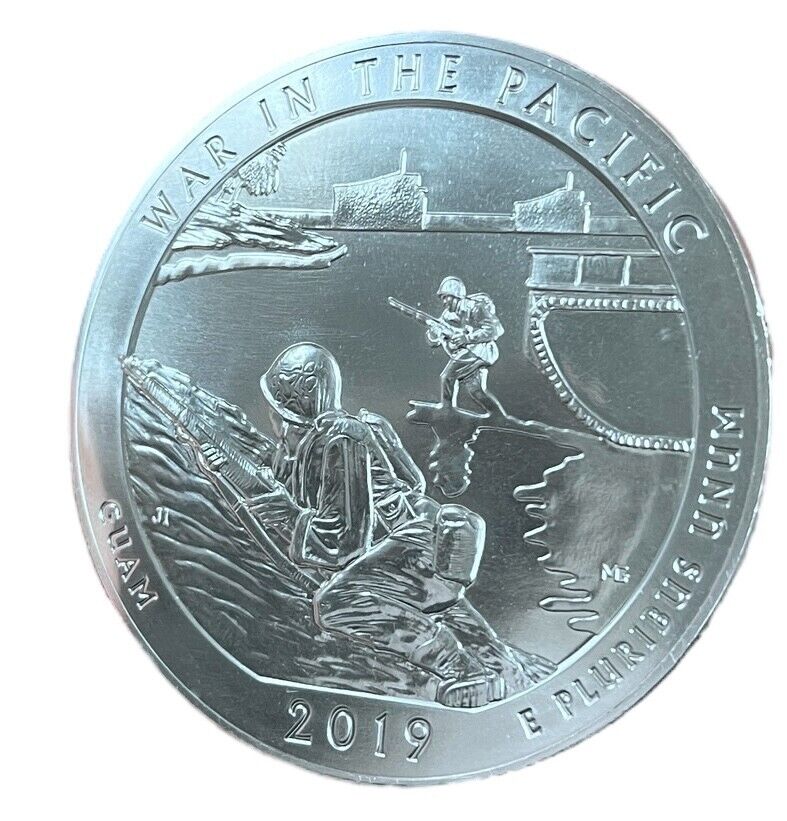 War in the Pacific National Historical Park 2019 Uncirculated 5oz silver