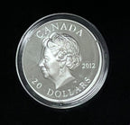 2012 20 Dollars Fine Silver Coin Queens Diamond Jubilee