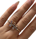 18kt Yellow Gold Waterway Ring