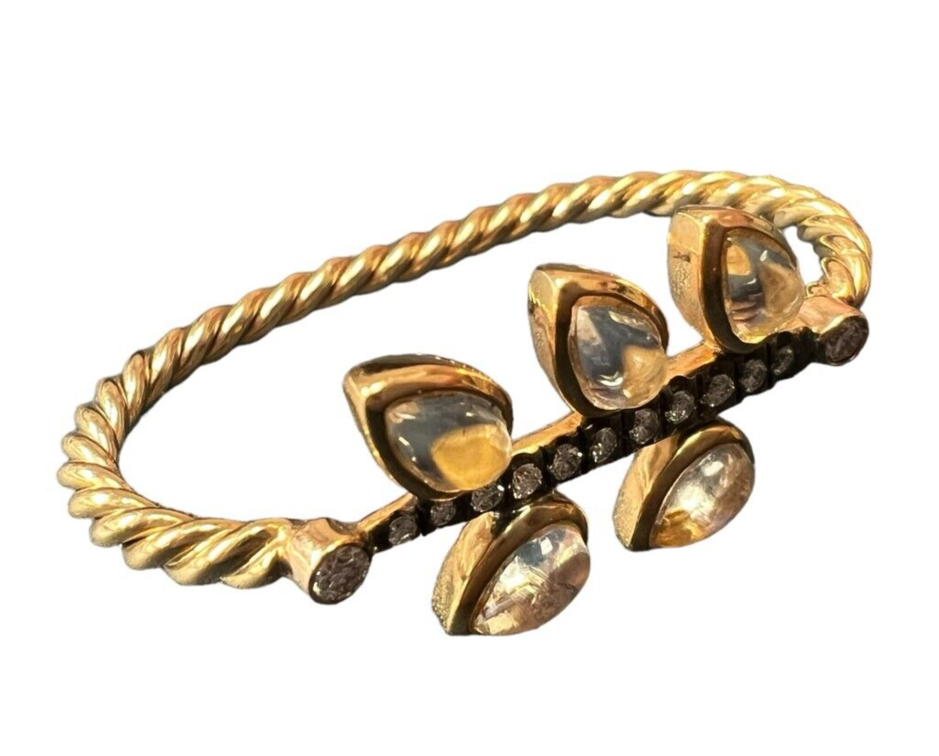 18kt Yellow Gold Waterway Ring