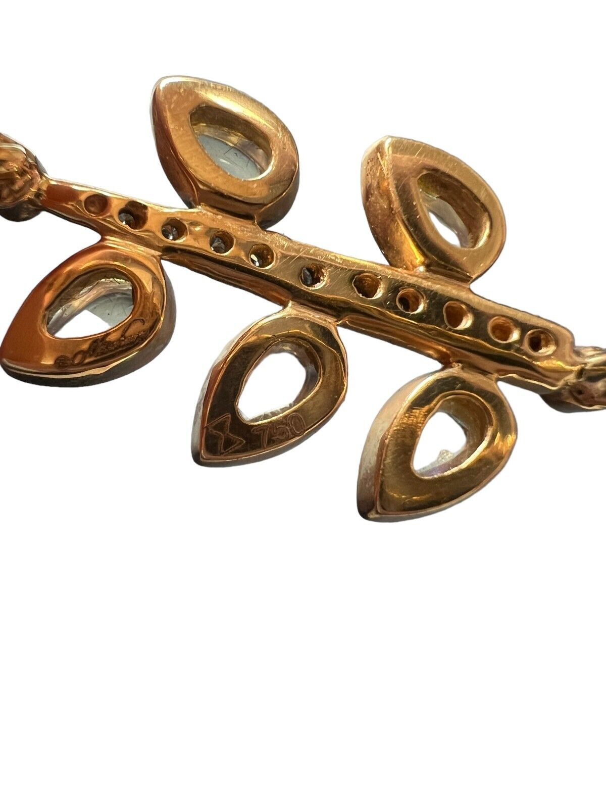 18kt Yellow Gold Waterway Ring