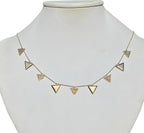 18kt Yellow Gold and Diamond Unity World We Necklace