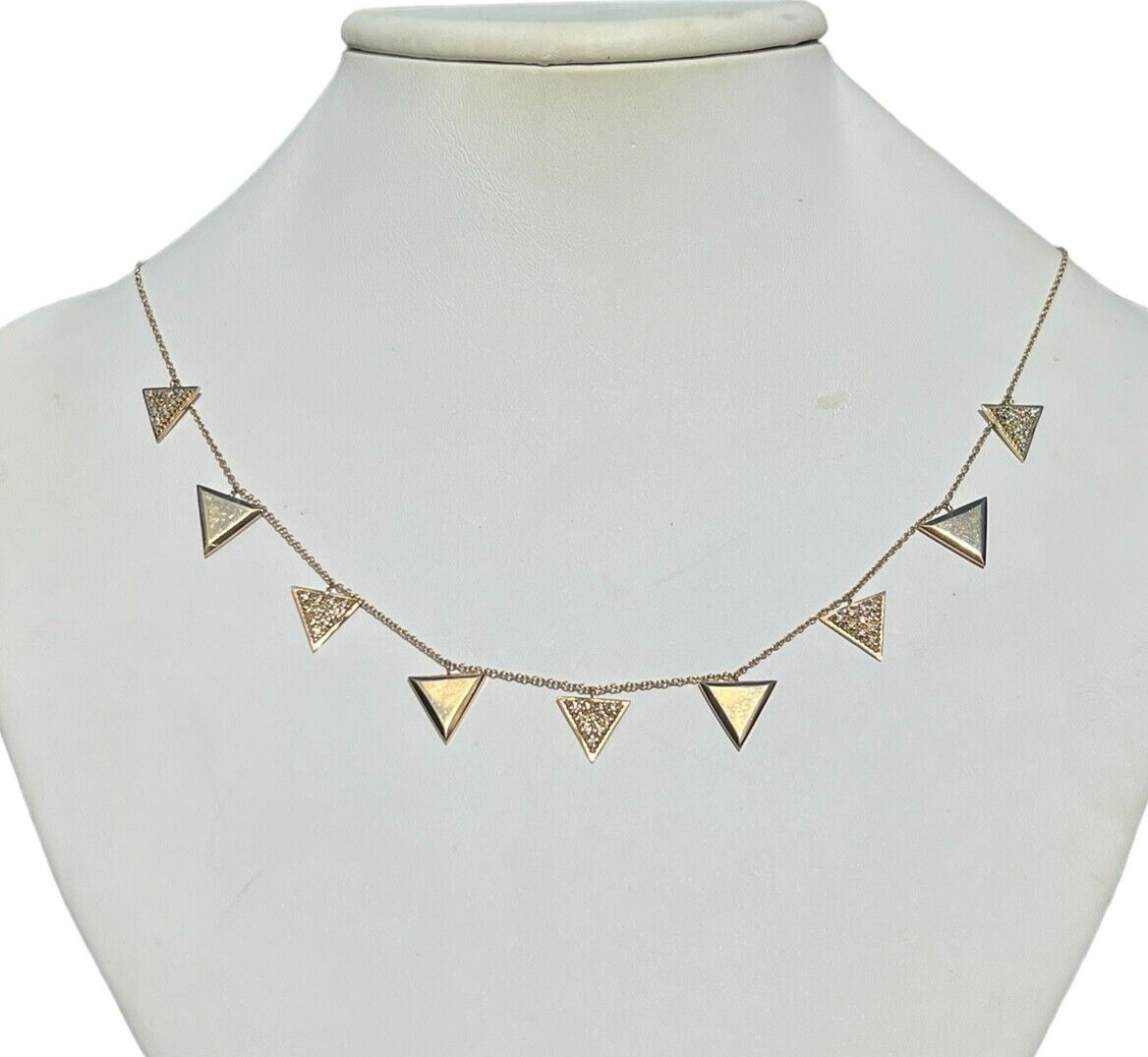 18kt Yellow Gold and Diamond Unity World We Necklace