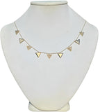 18kt Yellow Gold and Diamond Unity World We Necklace