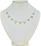 18kt Yellow Gold and Diamond Unity World We Necklace