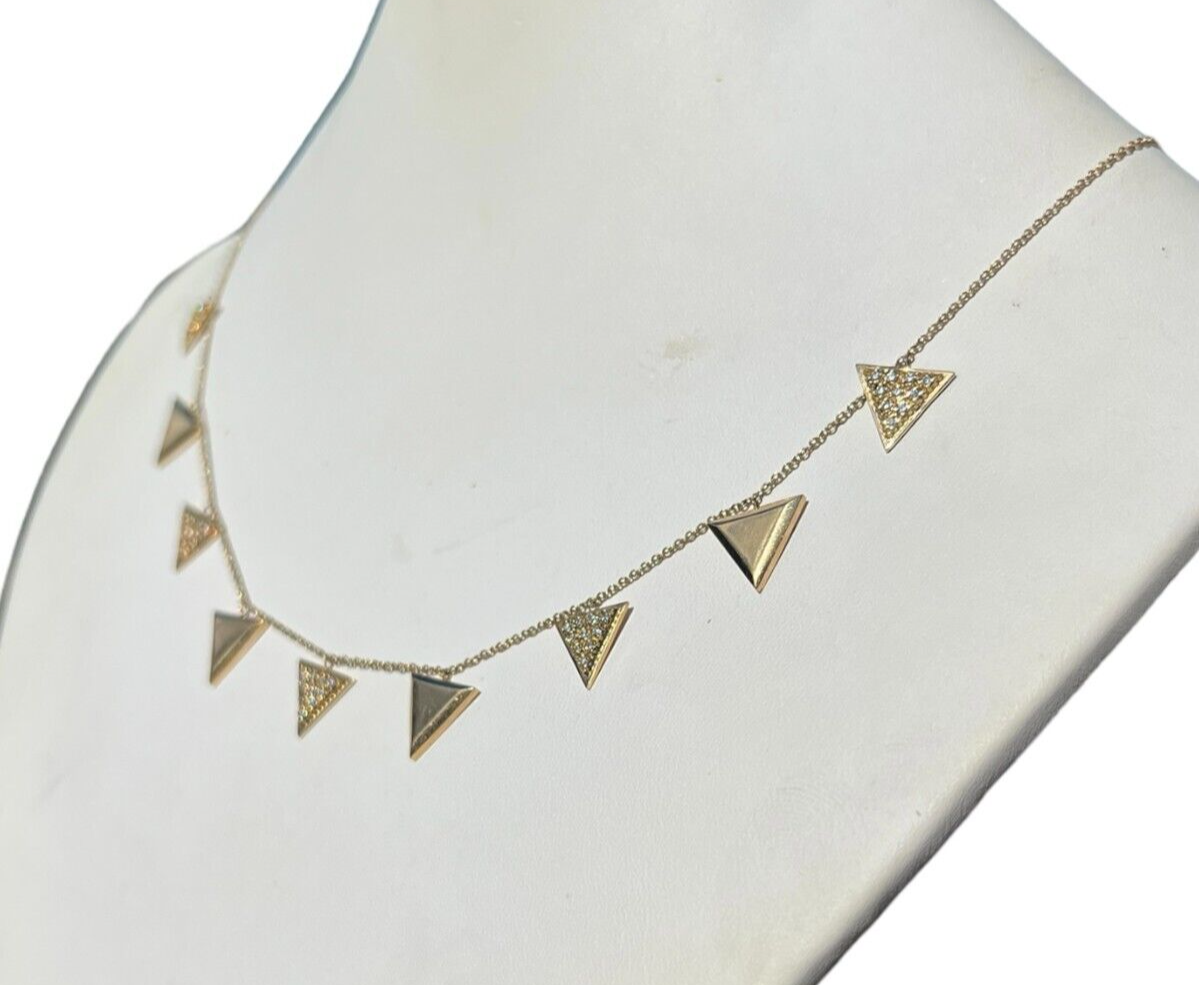 18kt Yellow Gold and Diamond Unity World We Necklace