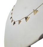 18kt Yellow Gold and Diamond Unity World We Necklace